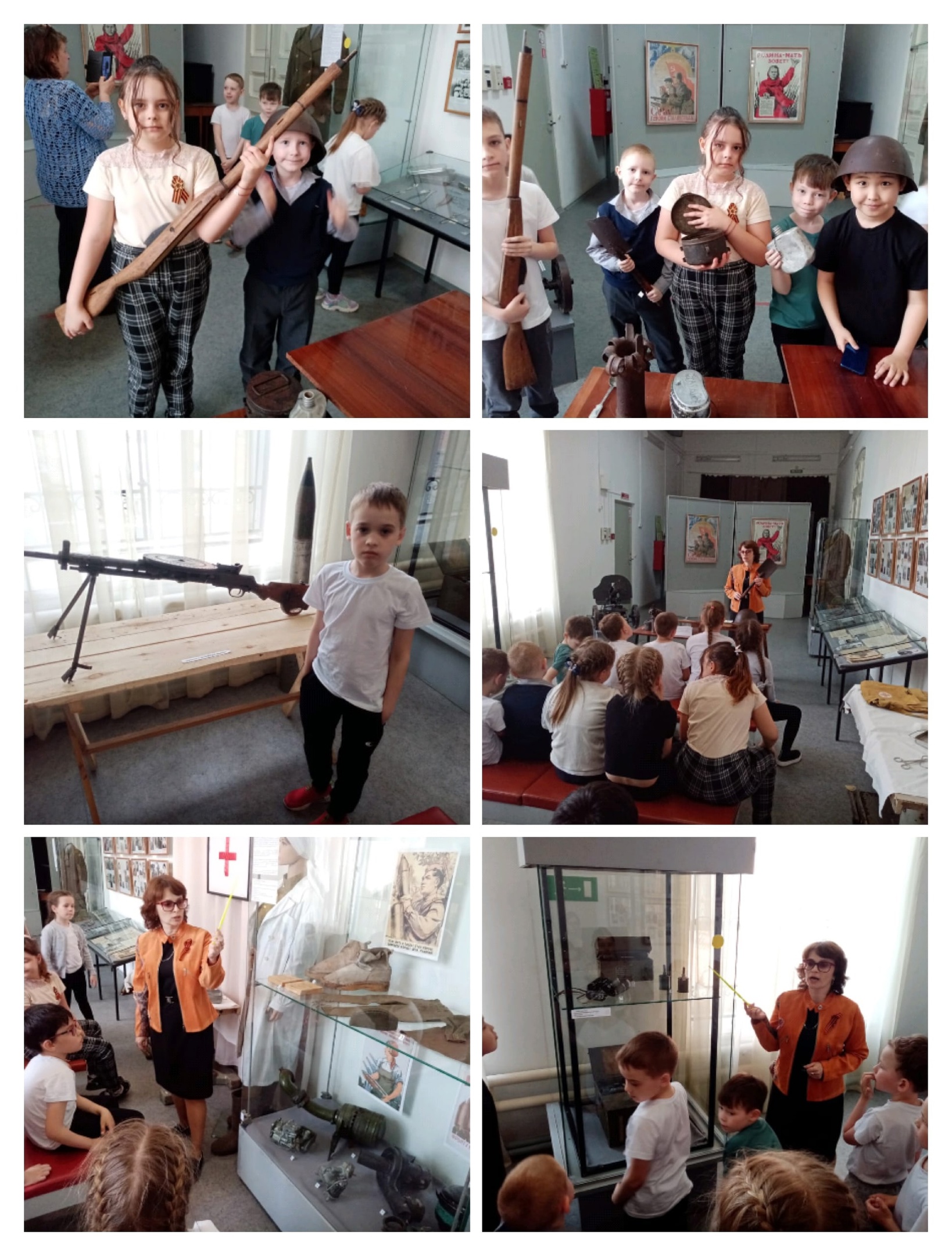Учащиеся 1В, 2А кл. посетили Шадринский краеведческий музей.