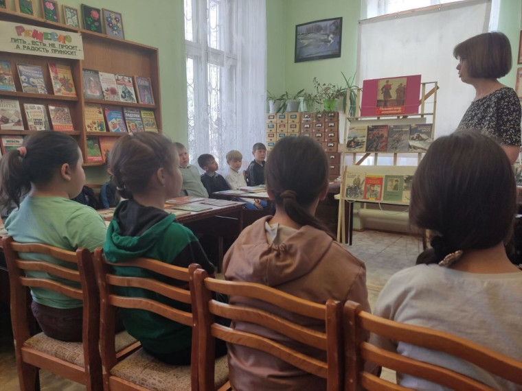 3В класс посетил библиотеку им. К. Некрасовой.