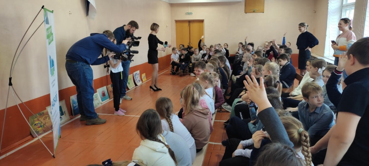 В начальной школе прошла профориентационная встреча.